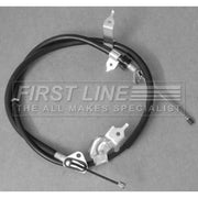 First Line Handbrake Cable Left Rear fits Toyota Yaris/Vitz 2005-2014 1.0 1.5