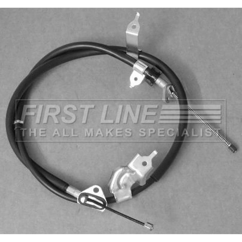 First Line Handbrake Cable Left Rear fits Toyota Yaris/Vitz 2005-2014 1.0 1.5