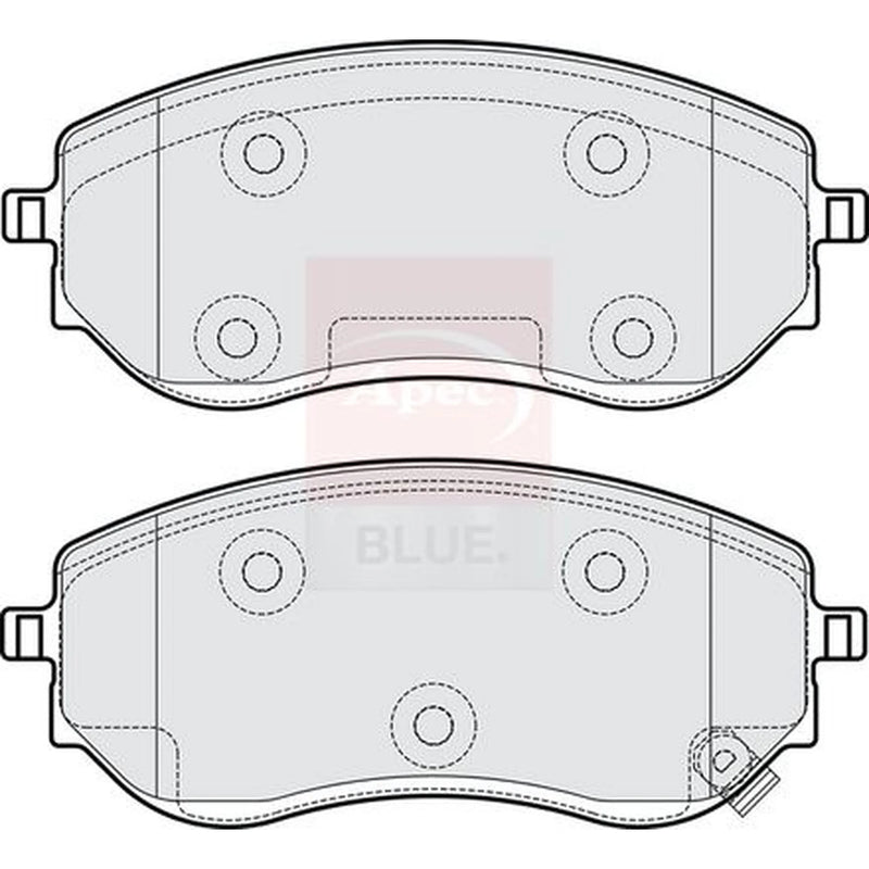 Apec Front Brake Pad Set PD4302