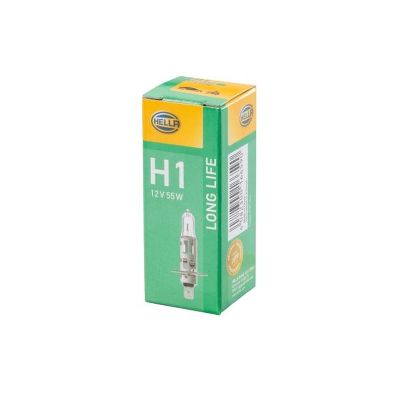 Hella Filament Bulb Ece-R 37-H1-12V55W 8GH fits Abarth 500 2008 on 1.4