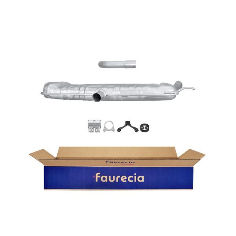 Hella End Silencer Rear fits Seat Altea 2004-2010 1.6