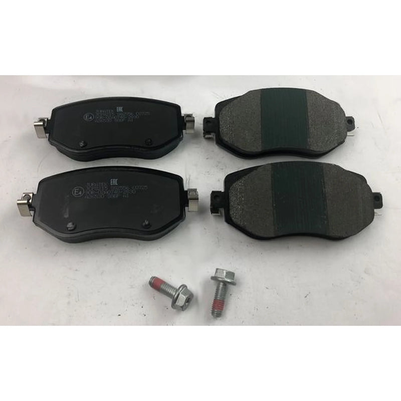 Juratek Front Brake Pad Set fits Renault Megane IV 2015 on 1.2 1.5 1.6