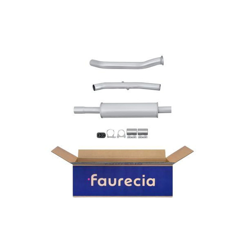 Hella Front Silencer Front fits Peugeot 206 2003-2008 1.4