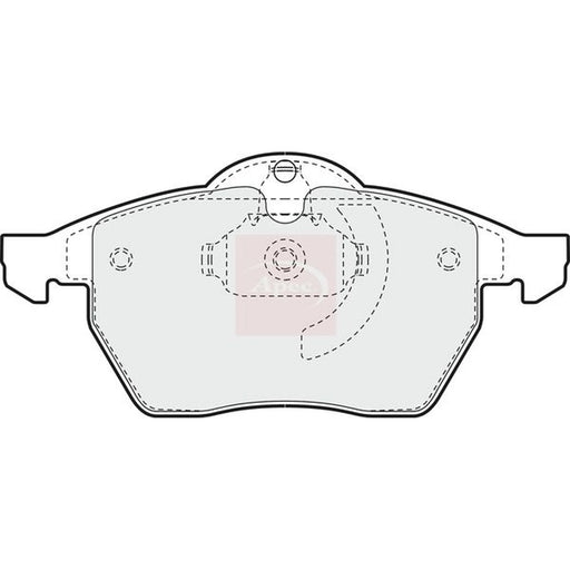 Apec Front Brake Pad Set PAD941