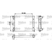 Valeo Engine Radiator 883818