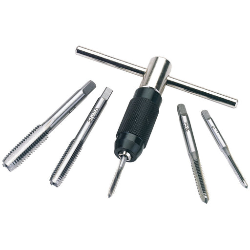 Draper Metric Tap and Holder Set (6 Piece) 79202 Draper - Dynamic Drive