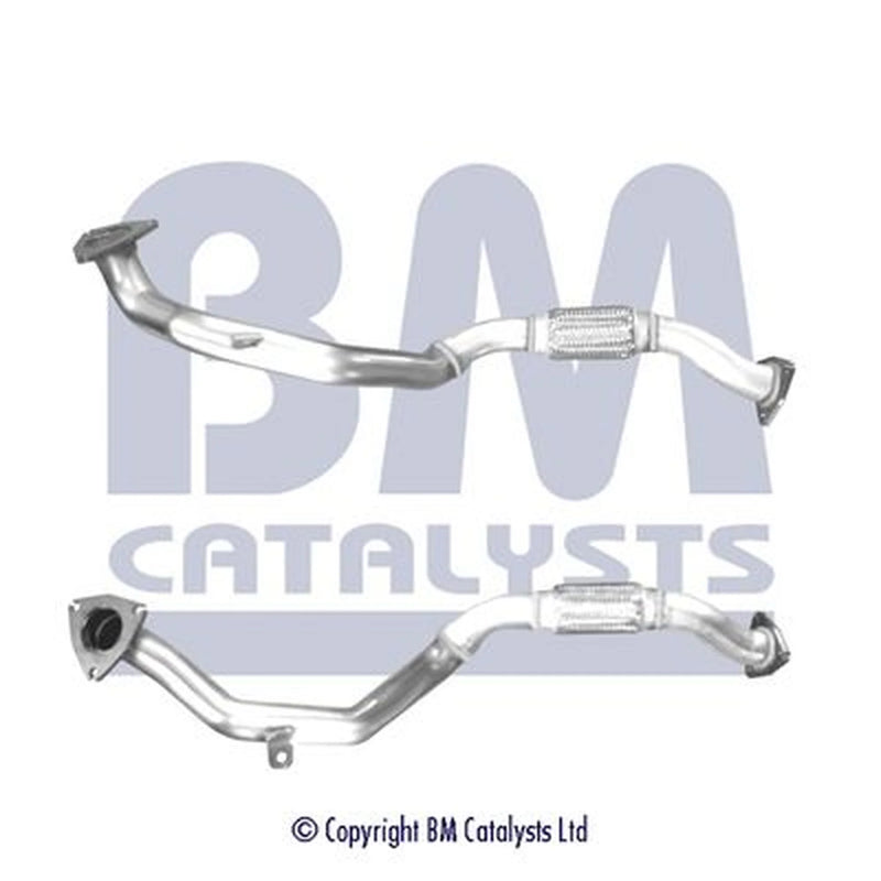 BM Catalysts Exhaust Pipe OD fits Fiat Sedici 2006-2011 1.9