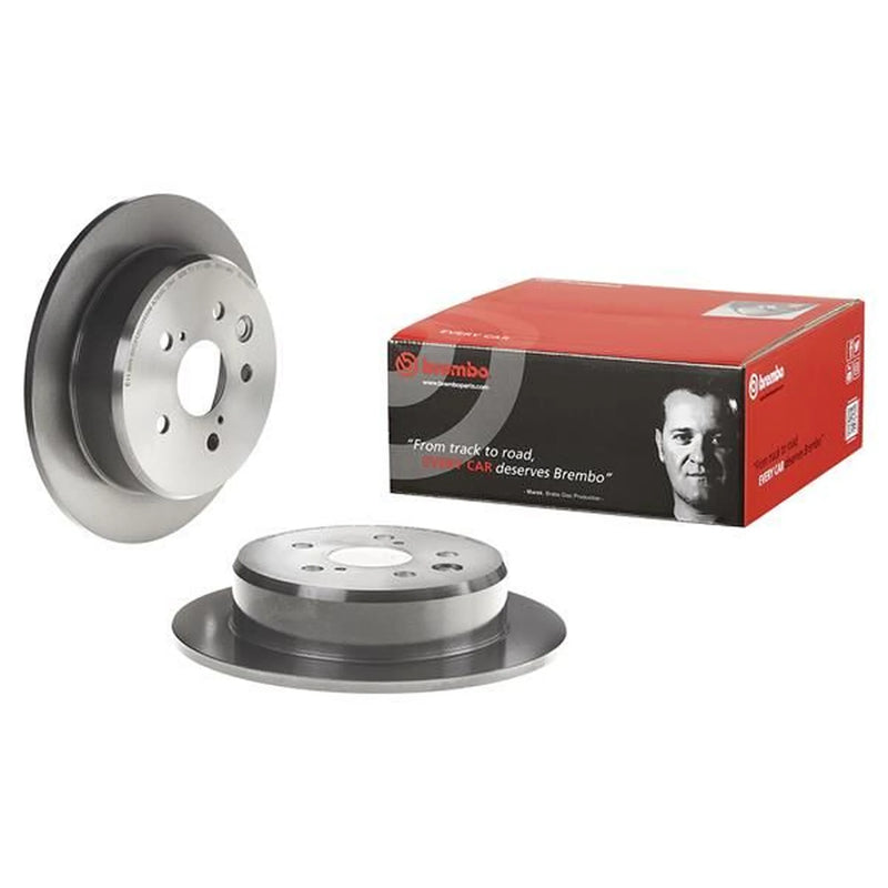 Brembo Rear Brake Solid Discs & Pads fits Lexus Is III 2013-2020