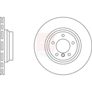 Apec Front Brake Vented Discs & Pads fits BMW 1 2005-2013