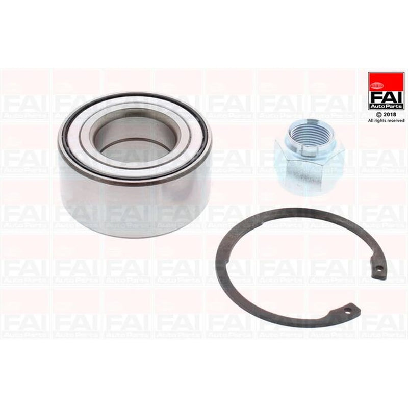 FAI Wheel Bearing Kit 72mm fits Citroën C2 2003-2012 1.1 1.4 1.6