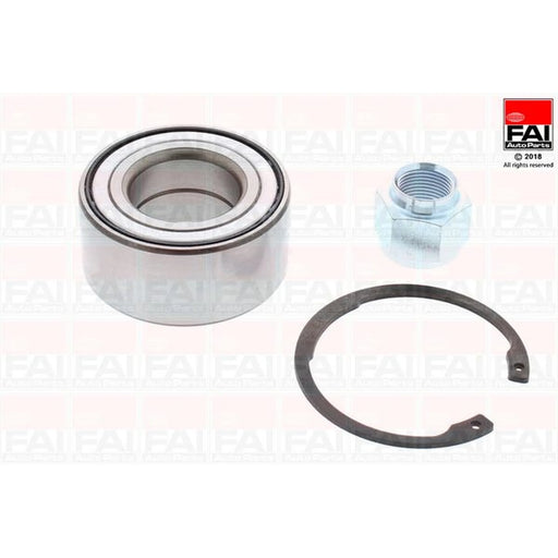 FAI Wheel Bearing Kit 72mm fits Citroën C2 2003-2012 1.1 1.4 1.6