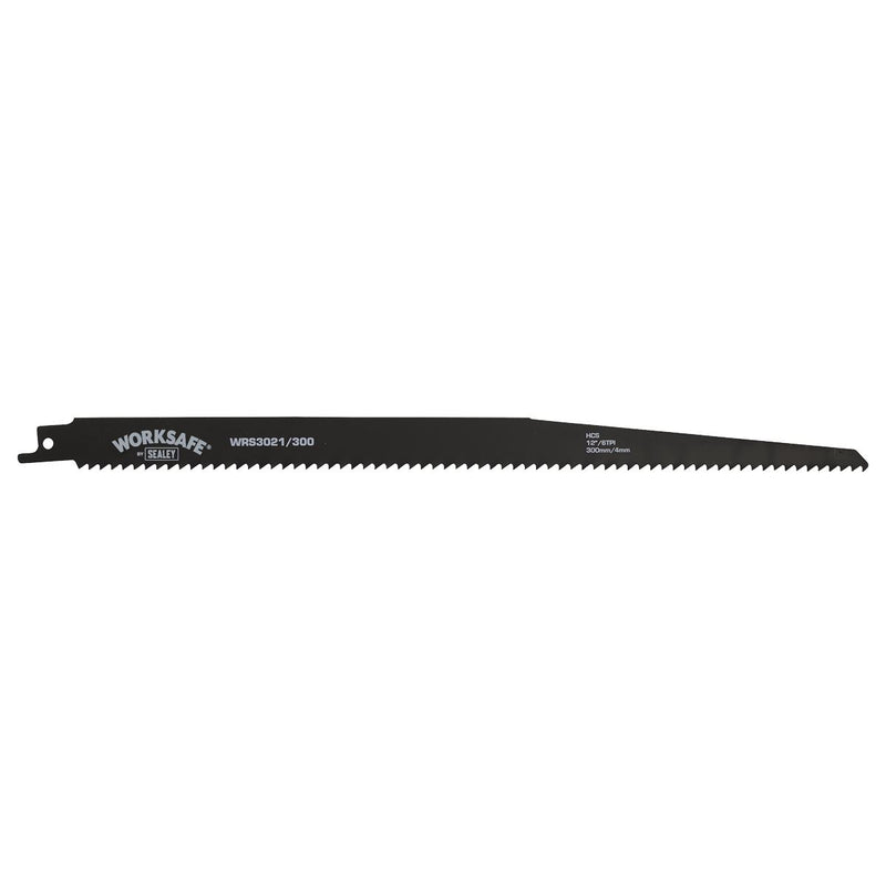 Sealey Reciprocating Saw Blade 300mm 6tpi Pack of 5 WRS3021/300 Sealey - Dynamic Drive