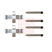 Apec Brake Pad Accessory Fitting Kit Rear fits Mercedes-Benz 124 1984-1993