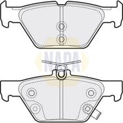 NAPA Rear Brake Pad Set fits Subaru Crosstrek 2023 on 2.0