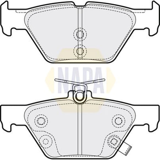 NAPA Rear Brake Pad Set NBP1900