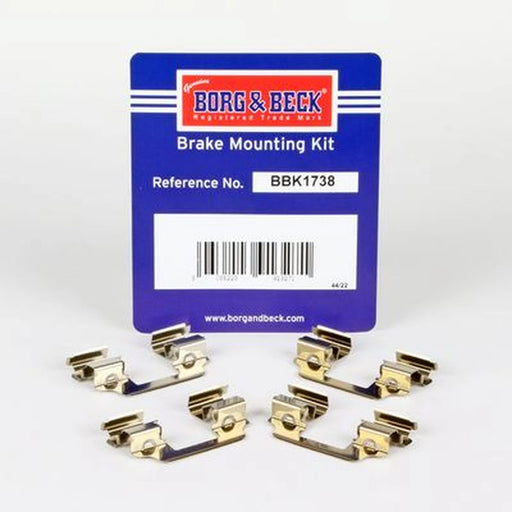 Borg & Beck Brake Pad Accessory Fitting Kit Rear BBK1738