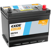 Exide Battery 12V 70Ah 540A EB704