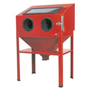 Sealey Shot Blasting Cabinet 890 x 570 x 1380mm SB973 Sealey - Dynamic Drive