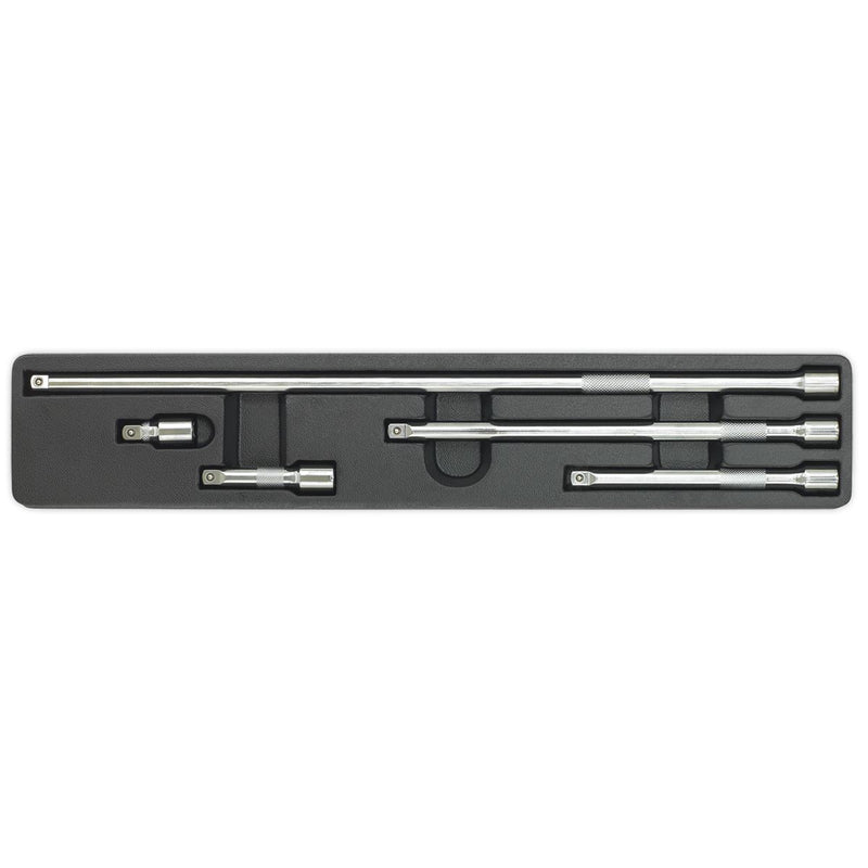 Sealey Extension Bar Set 5pc 3/8"Sq Drive AK6341 Sealey - Dynamic Drive
