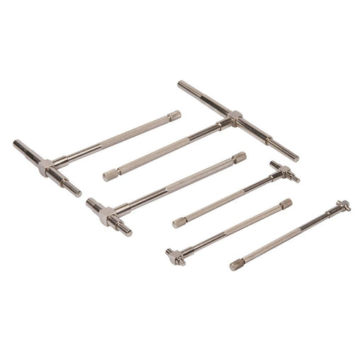 Silverline Telescopic Gauge Set 6pce 8 - 150mm Silverline - Dynamic Drive