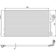 Valeo Air Conditioning Condenser 814391
