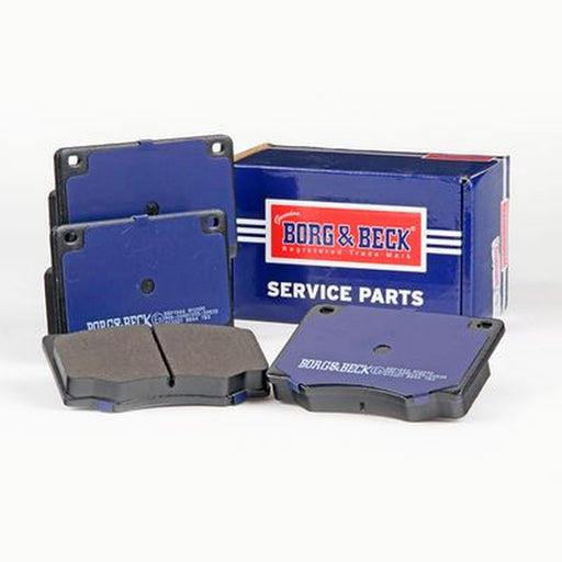 Borg & Beck Front Brake Discs & Pads fits Ford Taunus 20M II Turnier 1967-1974