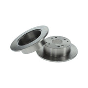 Bosch 2 x Solid Rear Brake Discs 0986479504-x2