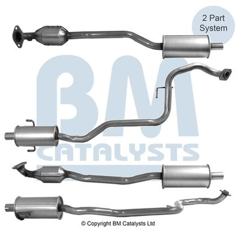 BM Catalysts Homologated Petrol Cat fits Toyota Yaris 2016 on 1.3