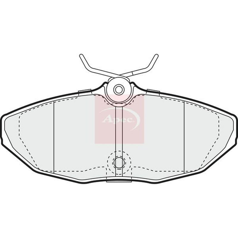 Apec Brake Pad Set