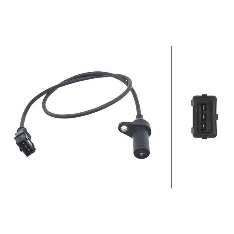 Hella Crankshaft Position Sensor fits Fiat Brava 1995-2002 1.6
