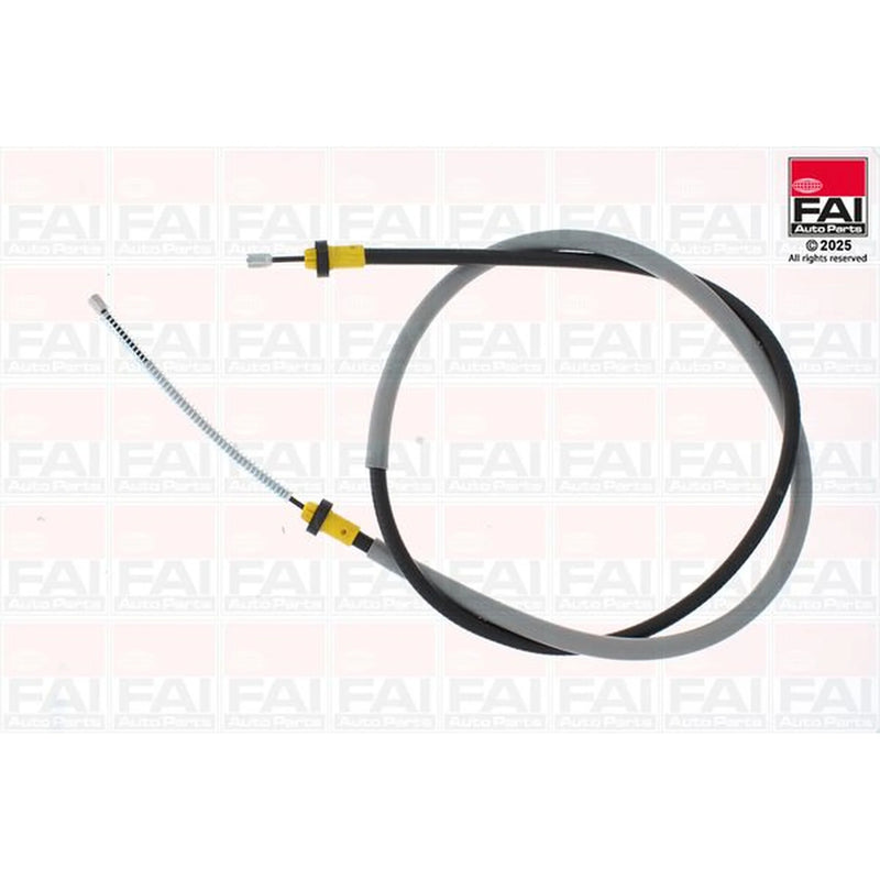 FAI Handbrake Cable Left Rear fits Dacia Logan Mcv II 2013 on 1.2 1.5