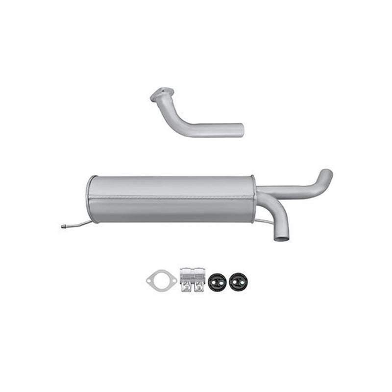 Hella End Silencer Rear fits Renault Scénic I 2000-2003 1.9 2.0