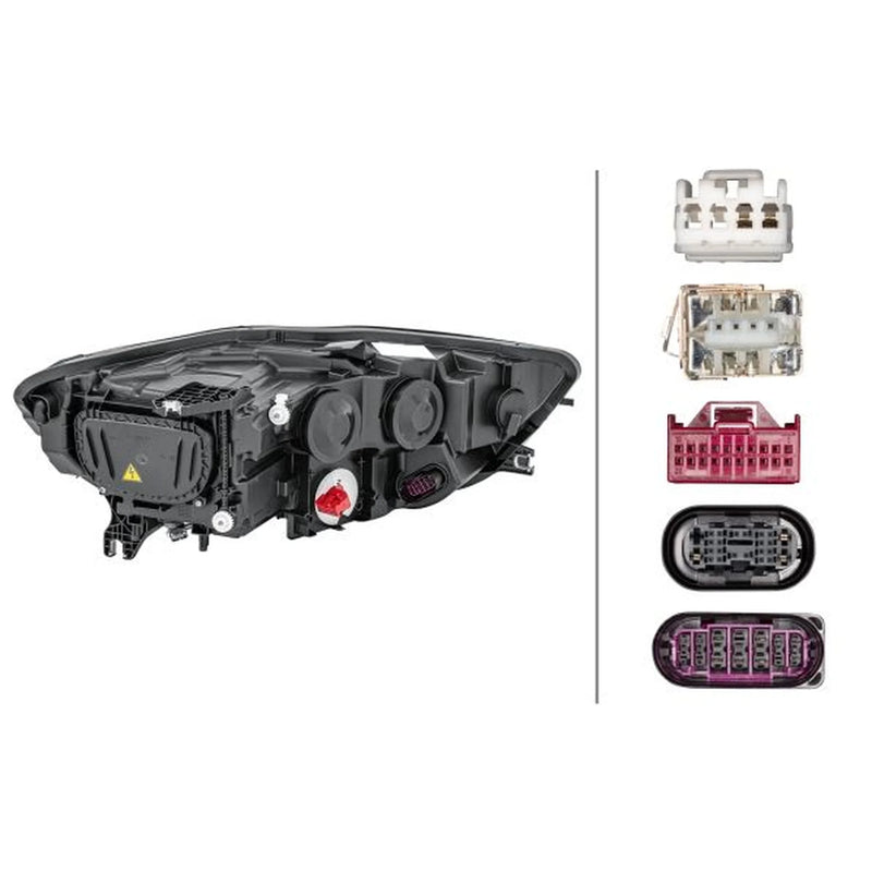 Hella Headlight Headlamp D3S/H7 Left 1ZT 011 150-311