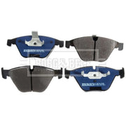 Borg & Beck Front Brake Vented Discs & Pads fits BMW 3 2004-2013