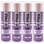 4x Stone Guard White Aerosol Spray Autotek AT00SGW500 UNDERSEAL 500 ML AEROSOL Autotek - Dynamic Drive