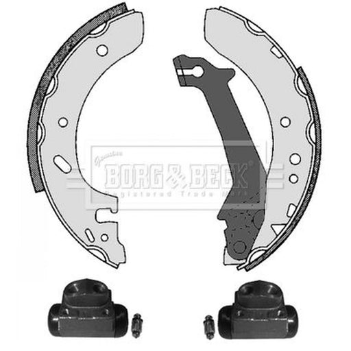 Borg & Beck Brake Shoe Set Axle Kit BBS1059K