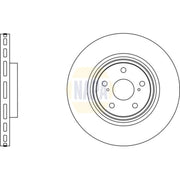 NAPA 2 x Vented Brake Discs fits Lexus Rx 2009-2015