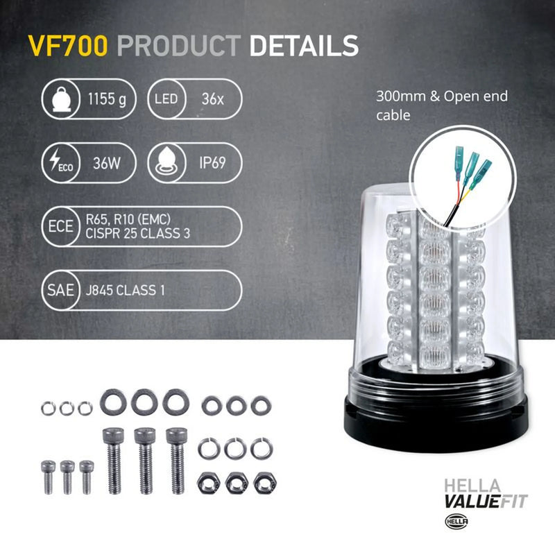 Hella Strobe-Type Beacon High