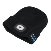 Sealey Beanie Hat 4 SMD LED USB Rechargeable with Wireless Headphones LED185W Sealey - Dynamic Drive
