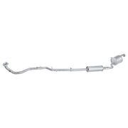 Hella End Silencer Rear fits Daihatsu Charade VI 2003 on 1.0