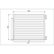 Valeo Air Conditioning Condenser 822569