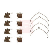 Apec Brake Pad Accessory Fitting Kit Front fits Toyota Avensis 1999-2003