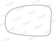 Summit Stick-On Standard Mirror Glass fits Toyota Avensis 08 on LHS Summit - Bars 4 Cars