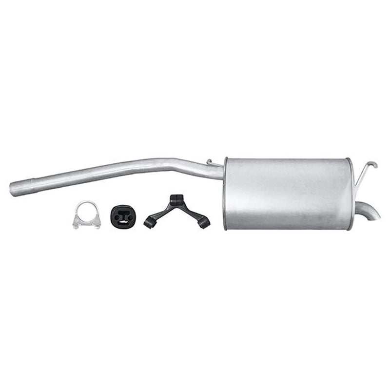 Hella End Silencer Rear fits VW Caddy III 2004-2010 1.4