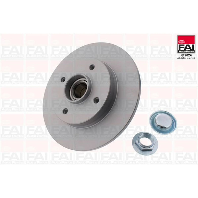FAI Front & Rear Brake Discs & Pads fits Peugeot 208 I 2012-2019 1.6