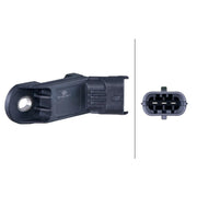 Hella Turbo Boost Pressure Sensor Left fits Abarth 500 / 595 / 695 2008 on 1.4