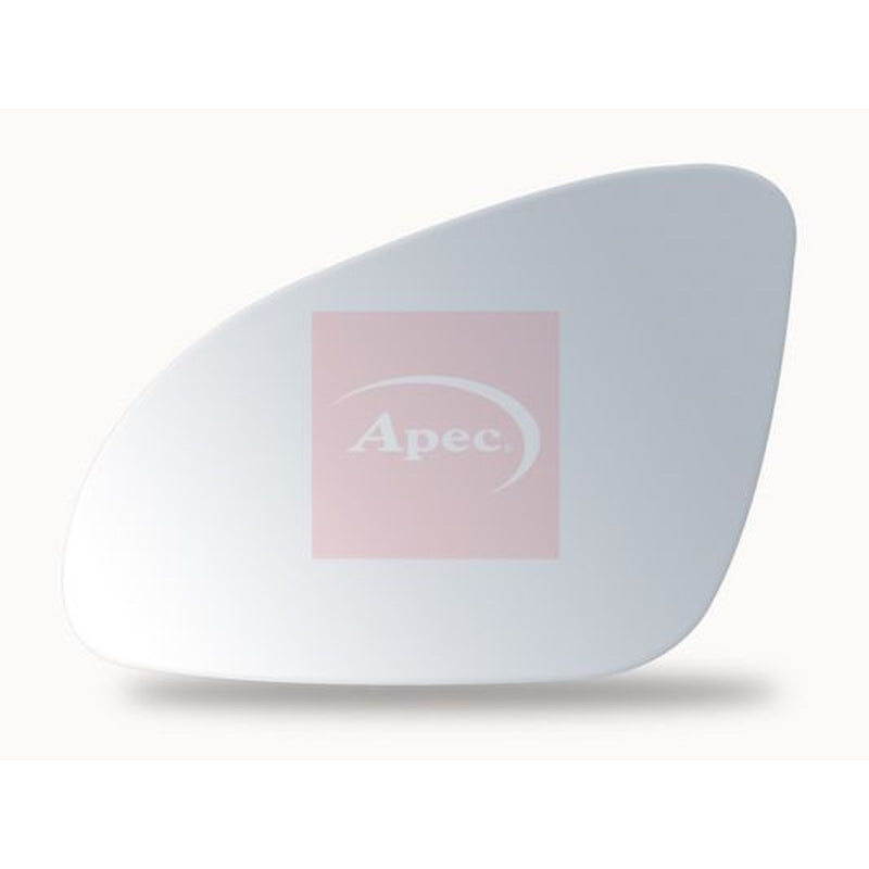 Apec Exterior Wing Mirror Glass Left fits Opel Astra J 2011-2018 1.4 1.6 1.7 2.0