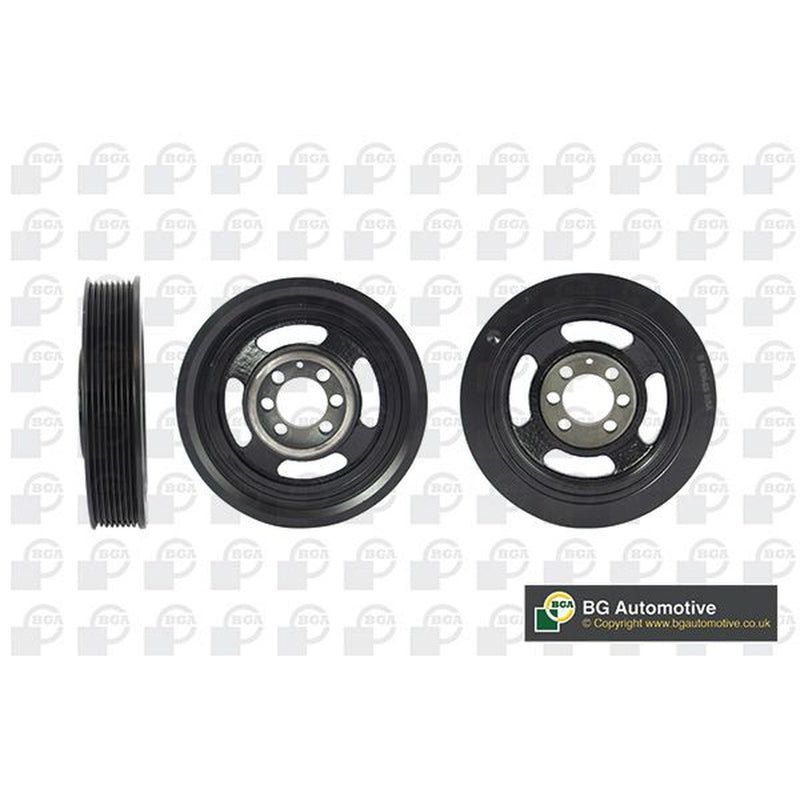 BGA Crank Shaft Belt Pulley fits Mazda 3 2006-2009 2.0