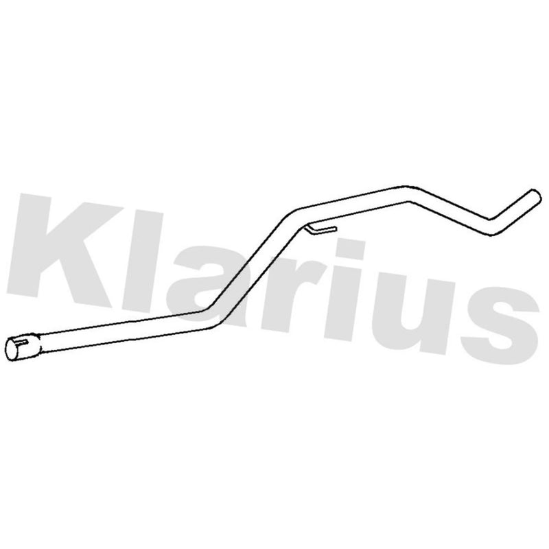 Klarius Exhaust Pipe OD fits Opel Vectra C 2004-2009 1.9