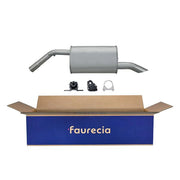 Hella End Silencer Rear fits Citroën C3 Picasso 2009-2015 1.6